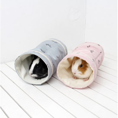 Pet supplies hamster Tunnel Toy chinchilla two channels for warmth preservation